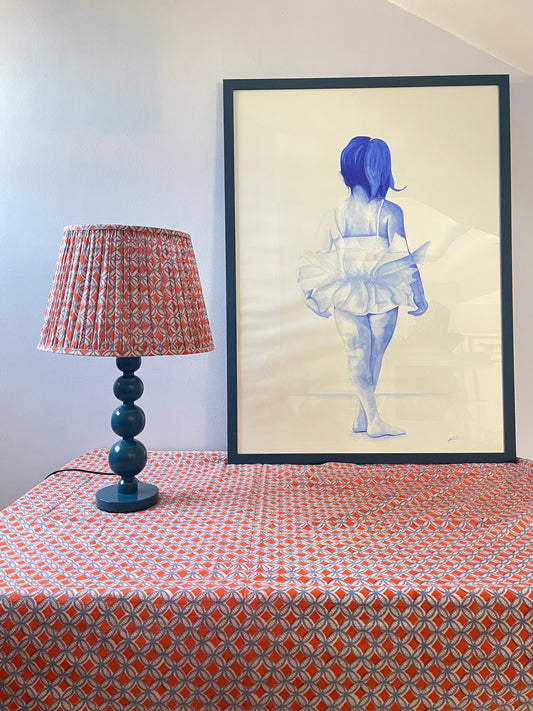 Orange Diamond Lampshade