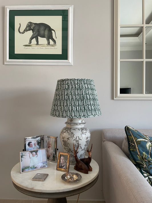 Green Thistle Lampshade